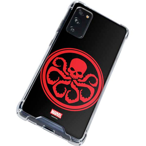 Marvel Captain America Hydra Symbol Galaxy S20 FE Clear Case